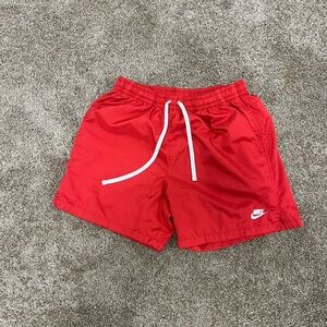 Nike Red Mesh Shorts